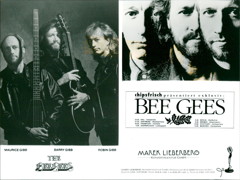 The Bee Gees - Vintage Photograph