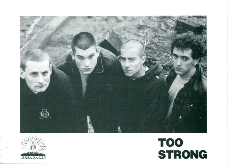 Band "Too Strong" - Vintage Photograph