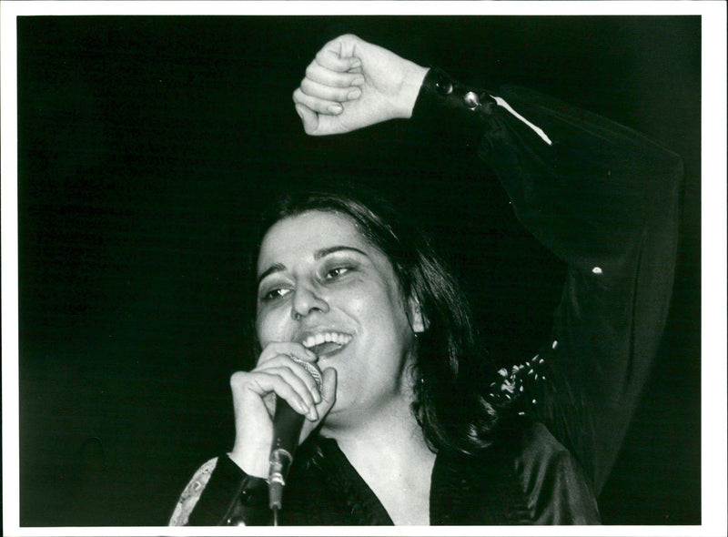 Maria Farantouri - Vintage Photograph