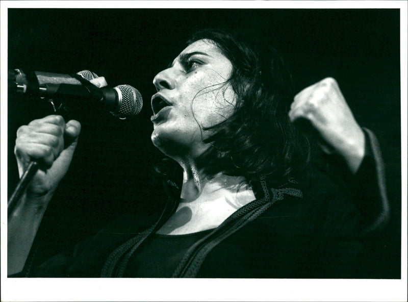 Maria Farantouri - Vintage Photograph