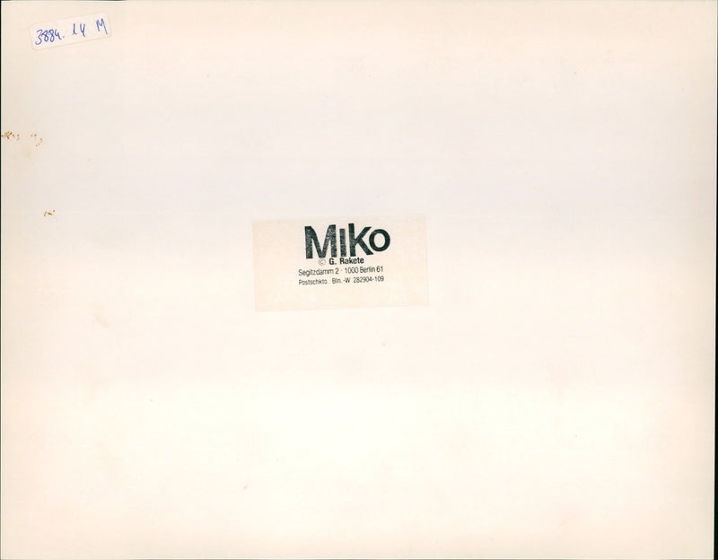 Singer Miko - Vintage Photograph