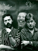 Manfred Deix and Peter Hajek - Vintage Photograph