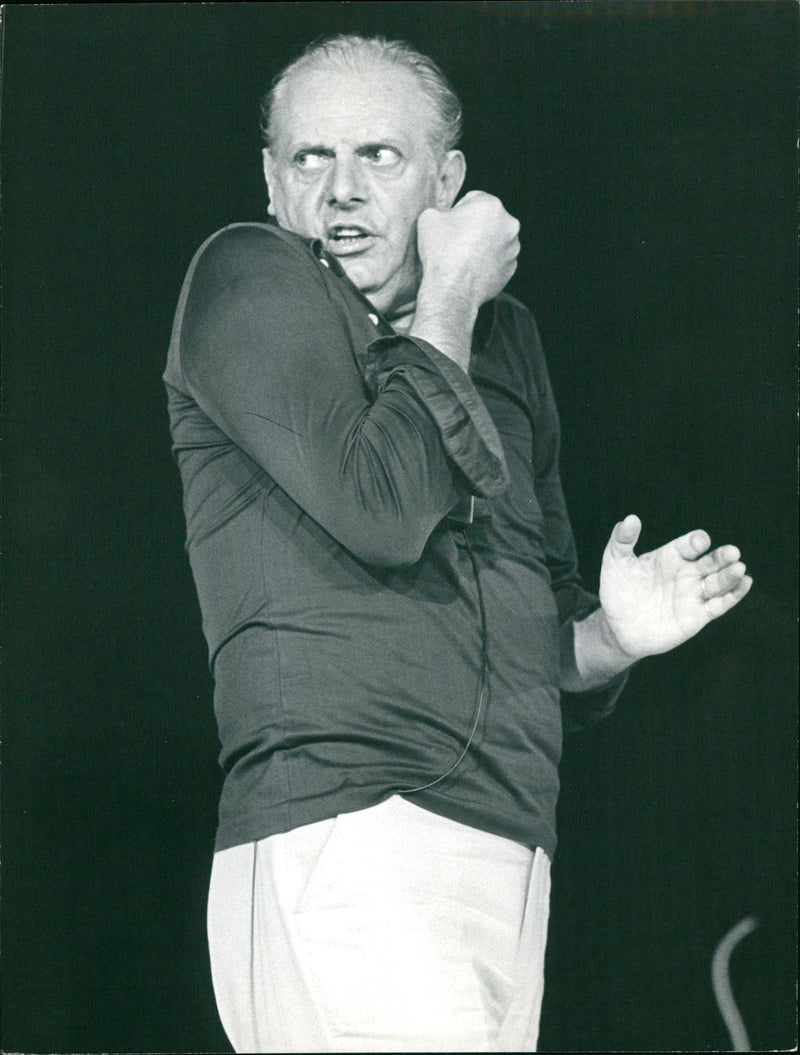 Dario Fo - Vintage Photograph