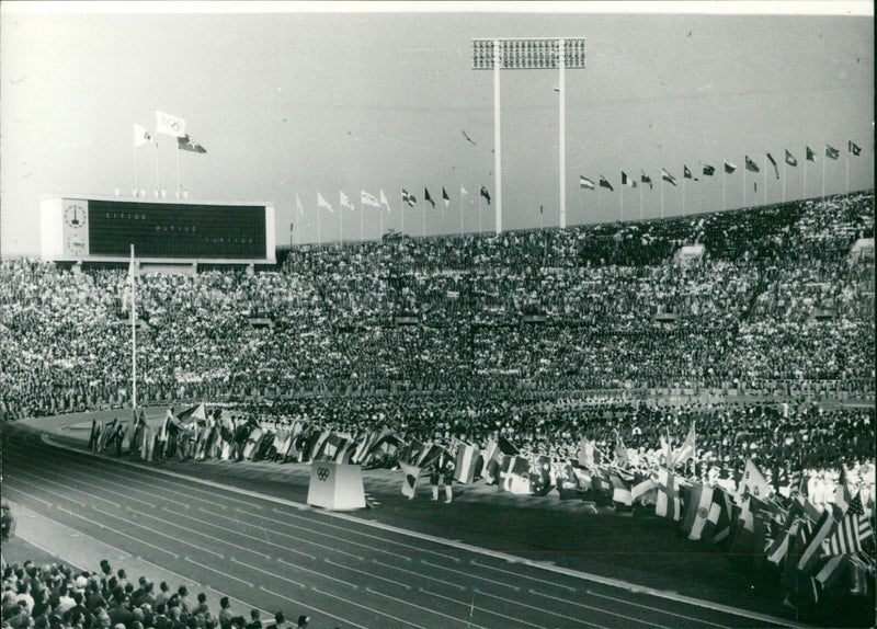 1964 Summer Olympics Tokyo - Vintage Photograph