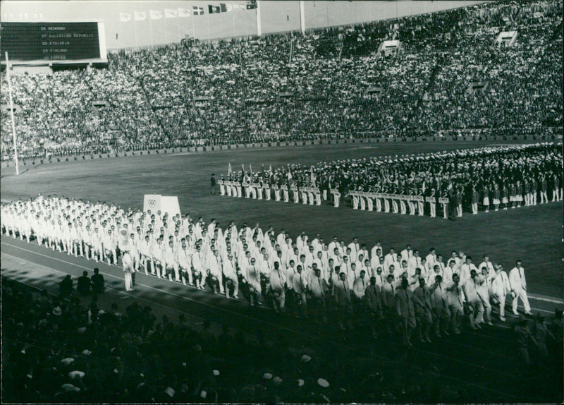 Summer Olympic Games in Tokyo - Vintage Photograph