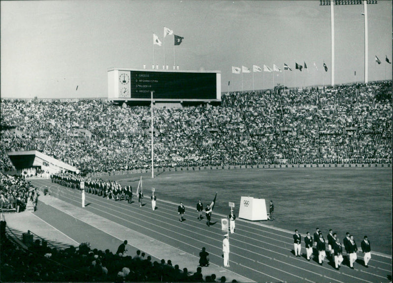 Summer Olympic Games in Tokyo - Vintage Photograph