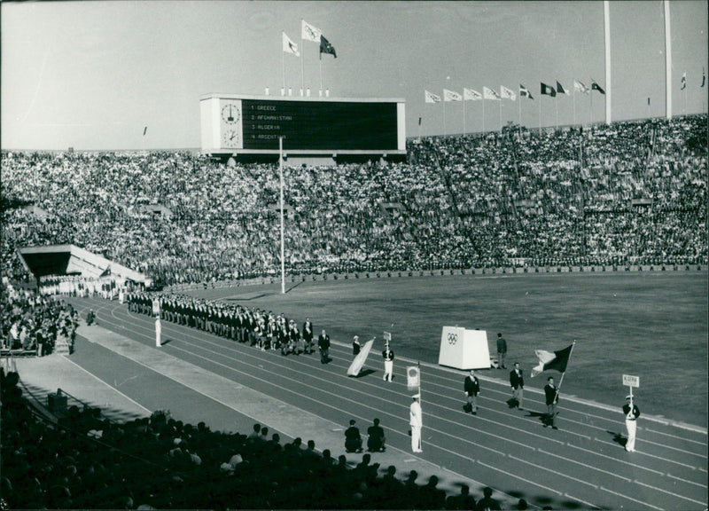 Summer Olympic Games in Tokyo - Vintage Photograph