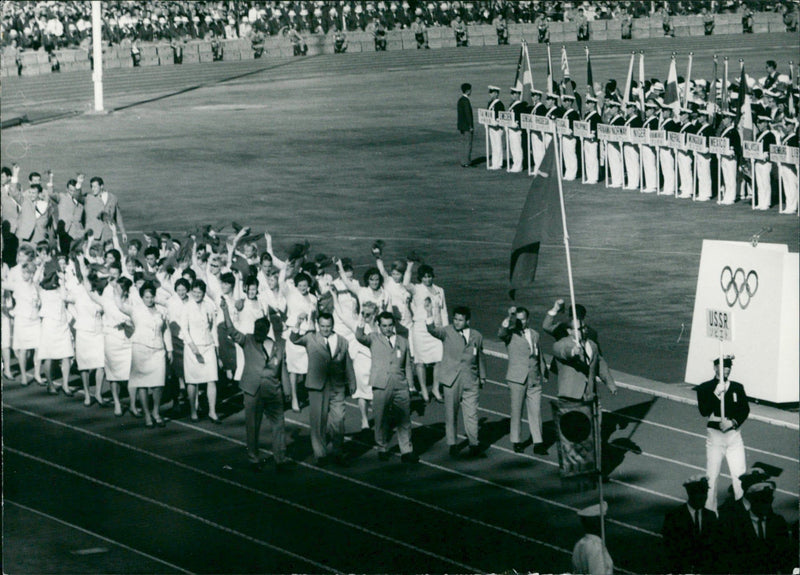 Summer Olympic Games in Tokyo - Vintage Photograph