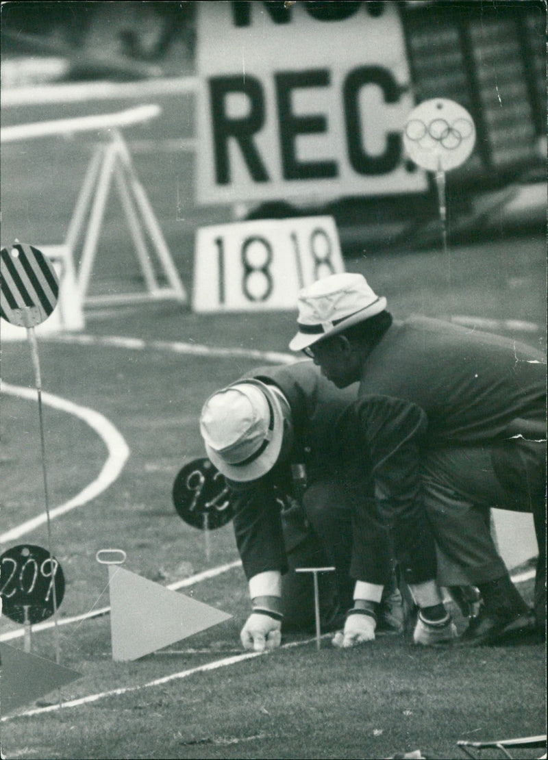 Summer Olympics in Tokyo - Vintage Photograph