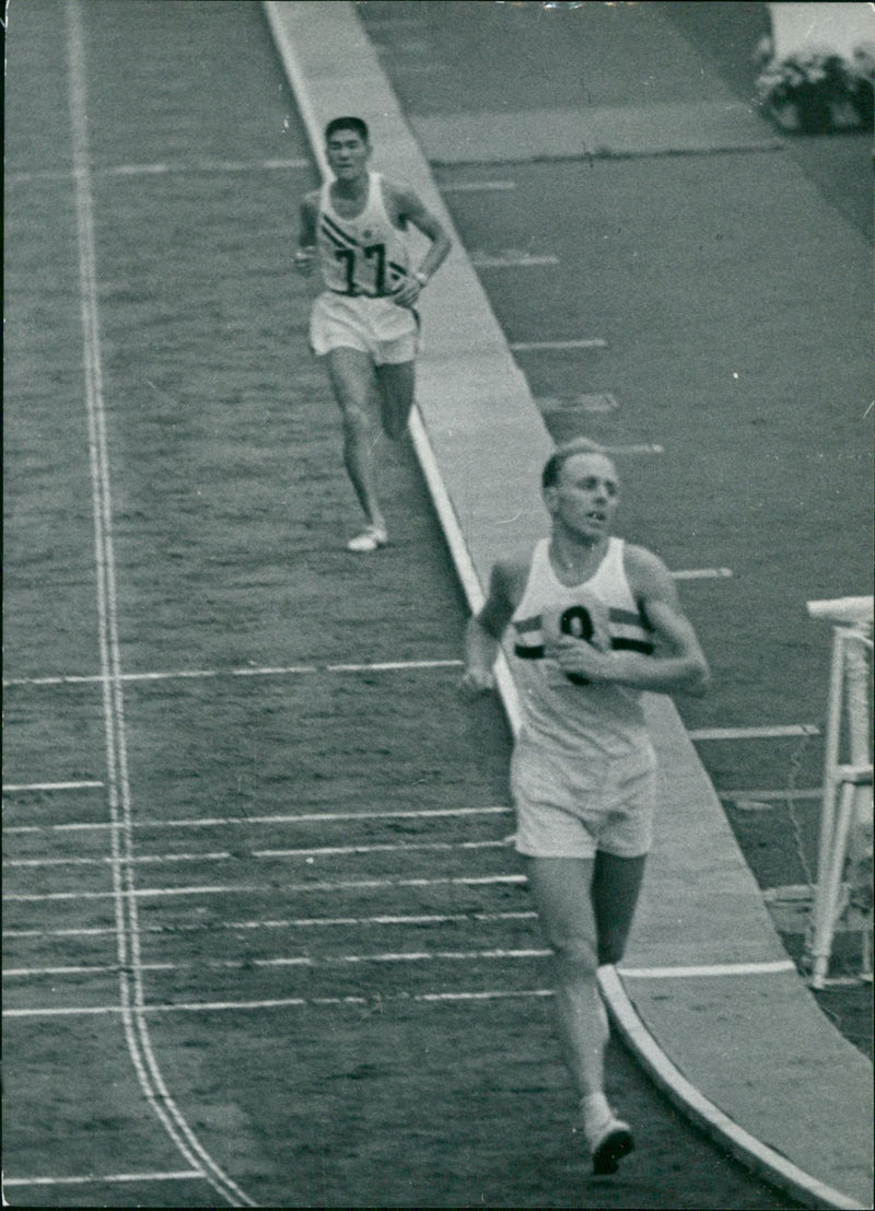 Summer Olympics in Tokyo - Vintage Photograph