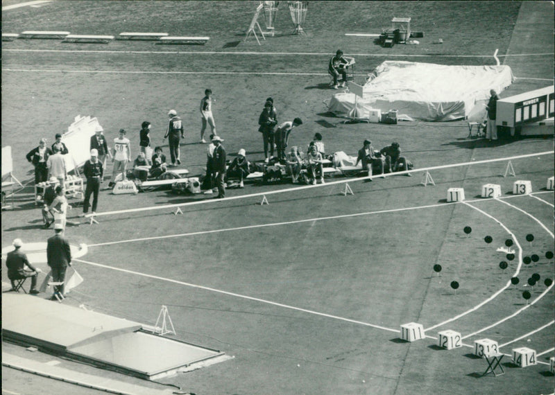 Summer Olympics in Tokyo - Vintage Photograph