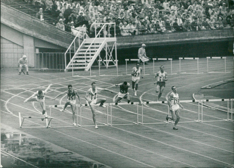 Summer Olympics in Tokyo - Vintage Photograph