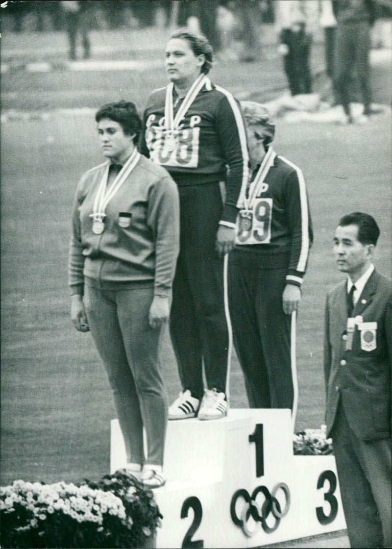 Summer Olympics in Tokyo - Vintage Photograph