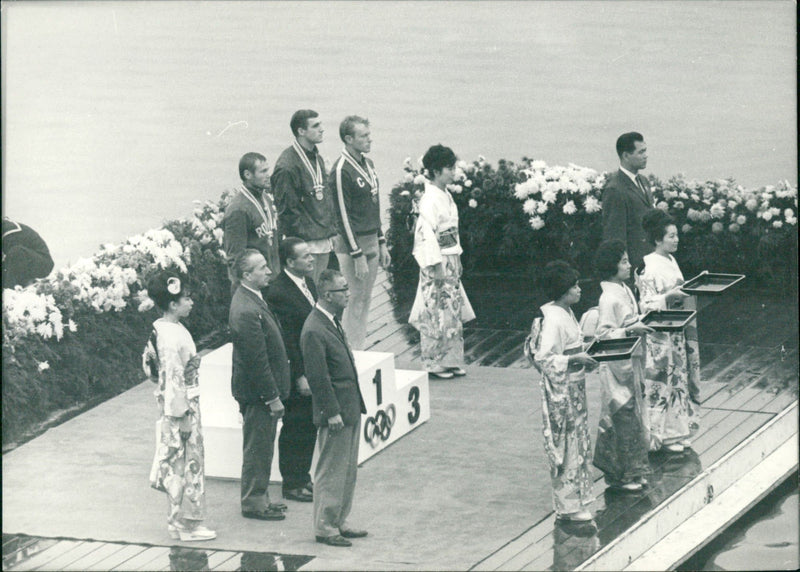 Olympic Games in Tokyo - Vintage Photograph