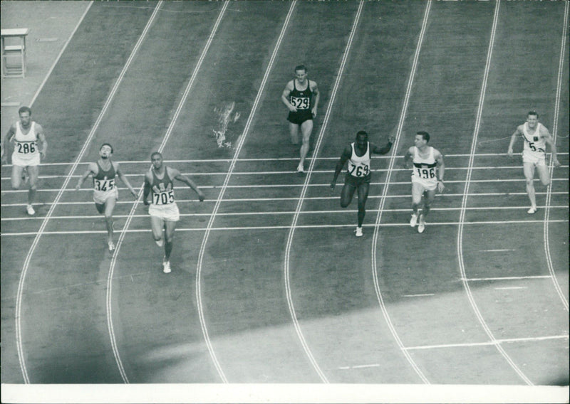 Olympic Games in Tokyo - Vintage Photograph