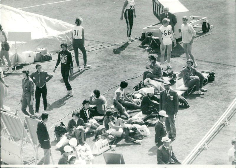 Tokyo Olympics - Pentathlon - Vintage Photograph