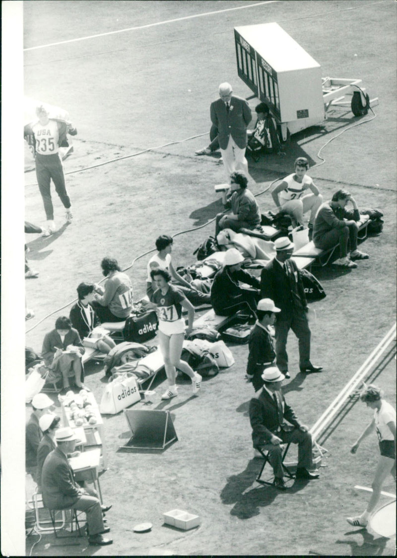 Olympic Games in Tokyo - Vintage Photograph