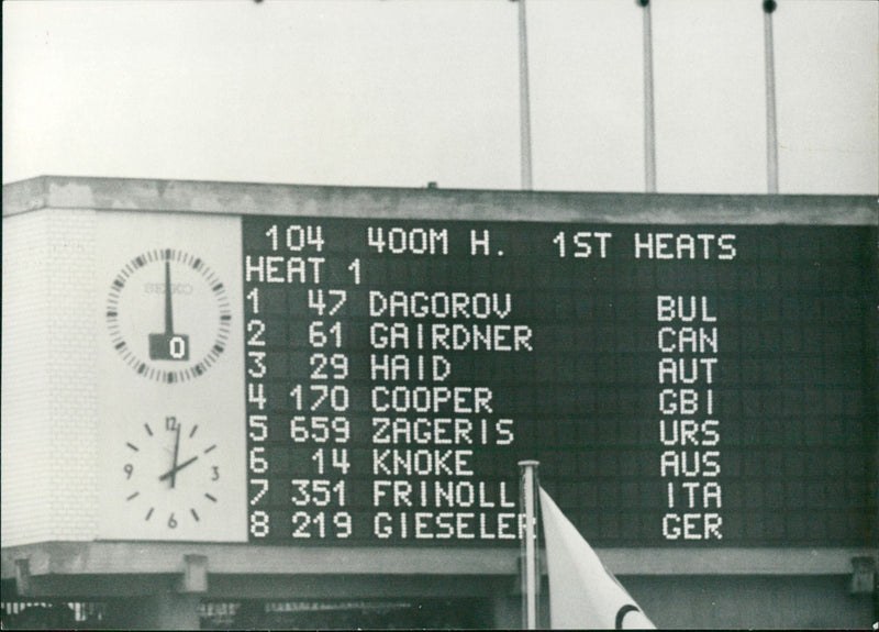 1964 Summer Olympics Tokyo - Vintage Photograph