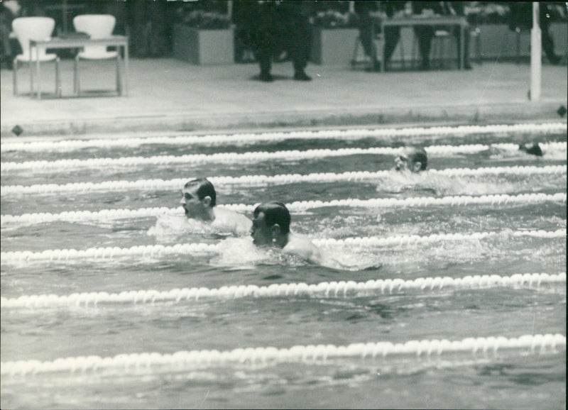 Olympia Tokyo - Men's 200m Breast Final - Vintage Photograph