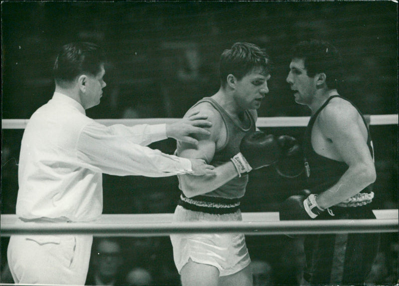 1964 Summer Olympics - Boxing - Vintage Photograph