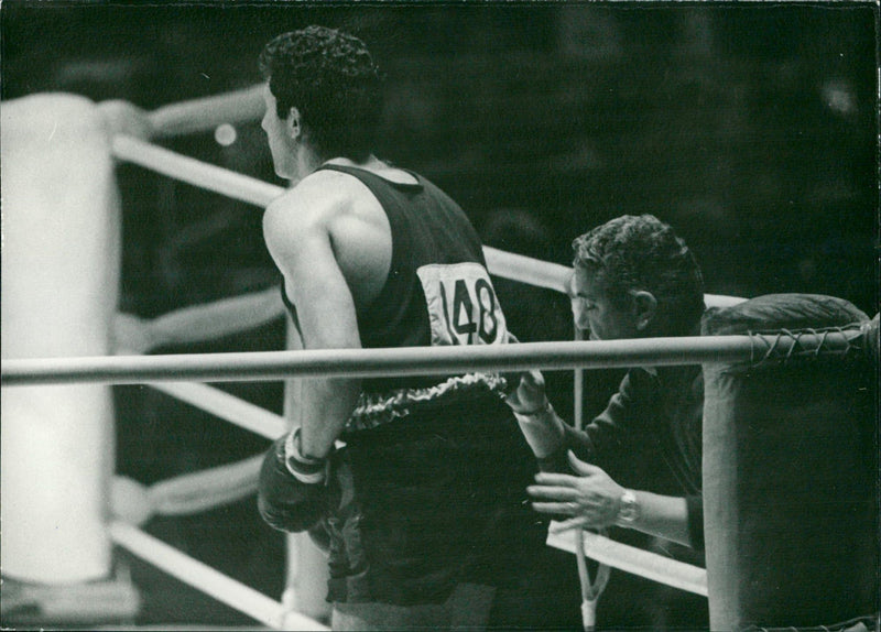 1964 Summer Olympics - Boxing - Vintage Photograph