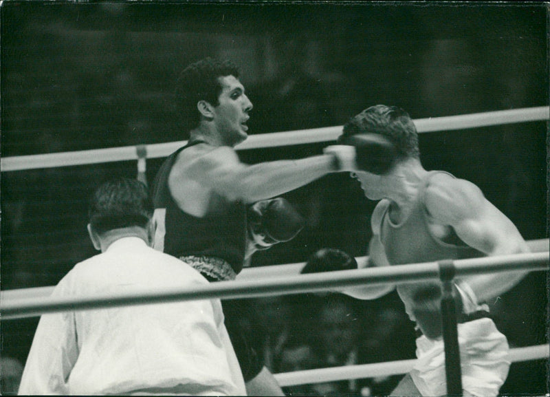 1964 Summer Olympics - Boxing - Vintage Photograph