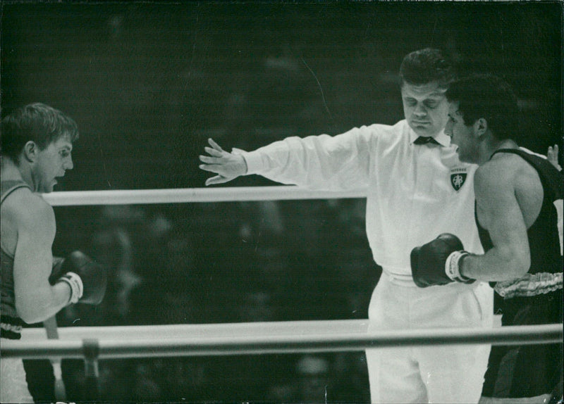 1964 Summer Olympics - Boxing - Vintage Photograph