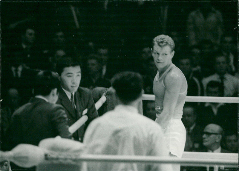 1964 Summer Olympics - Boxing - Vintage Photograph