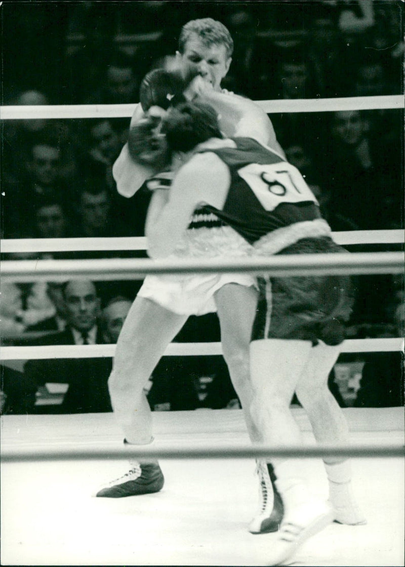 1964 Summer Olympics - Boxing - Vintage Photograph