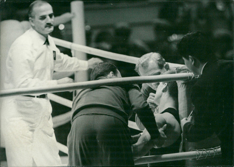 1964 Summer Olympics - Boxing - Vintage Photograph