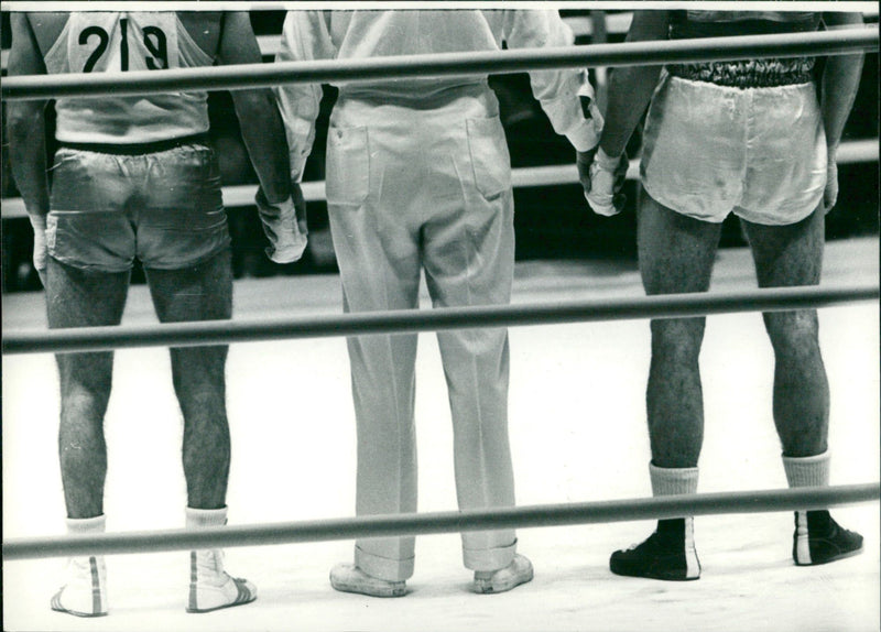 1964 Summer Olympics - Boxing - Vintage Photograph