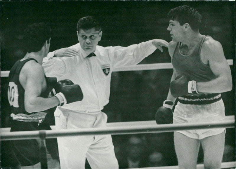 1964 Summer Olympics - Boxing - Vintage Photograph