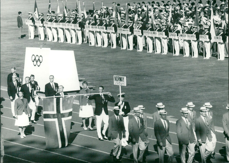 1964 Summer Olympics Tokyo - Vintage Photograph