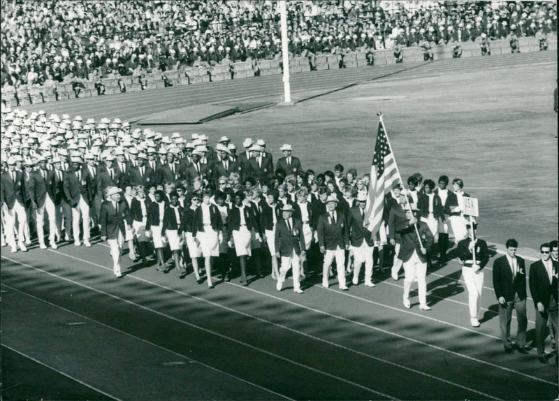 Olympische Sommerspiele Tokio 1964 - Vintage Photograph