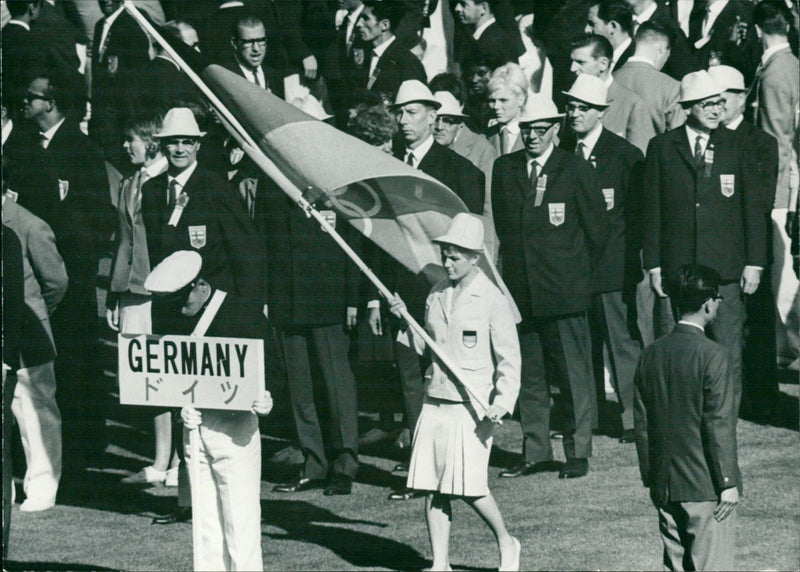 1964 Summer Olympics Tokyo - Vintage Photograph