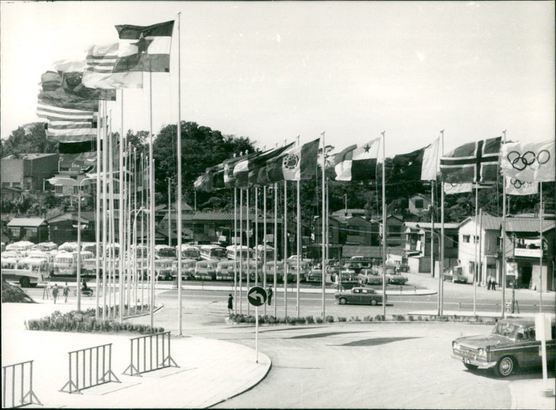 Olympische Sommerspiele Tokio 1964 - Vintage Photograph