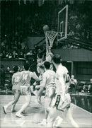 Basketball Summer Olympics - USA v Uruguay - Vintage Photograph