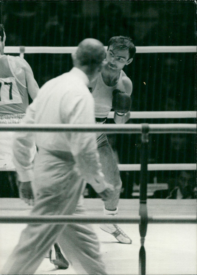 Olympic Games - Boxing - Vintage Photograph