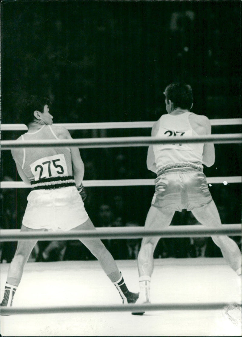 Olympic Games - Boxing - Vintage Photograph