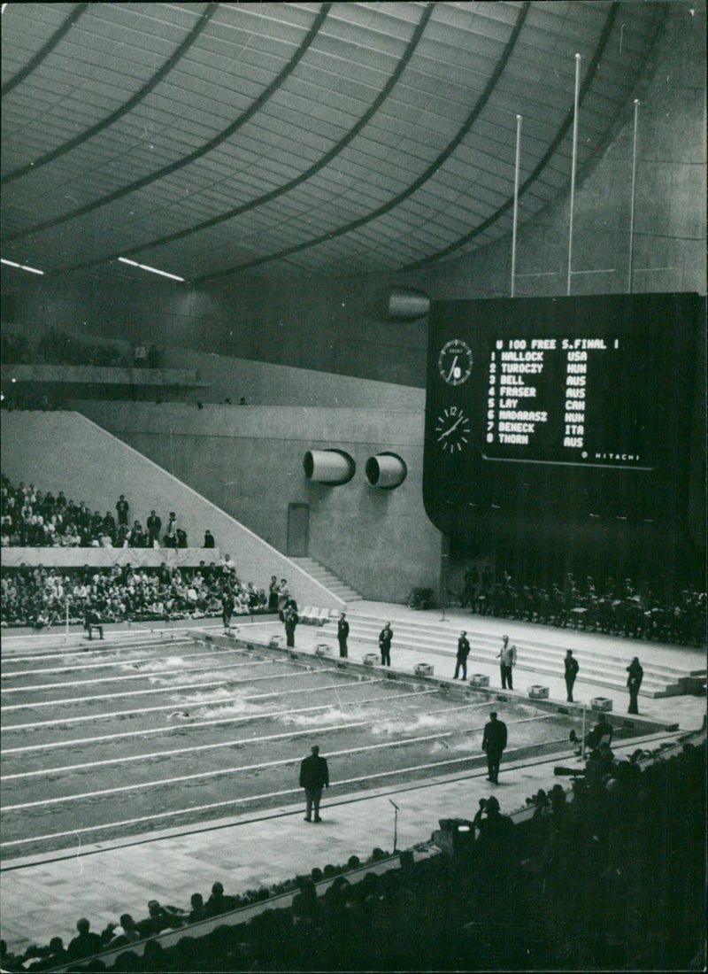 Olympia Tokio 1964, Schwimmen - Vintage Photograph