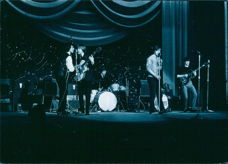 The Rolling Stones concert. - Vintage Photograph