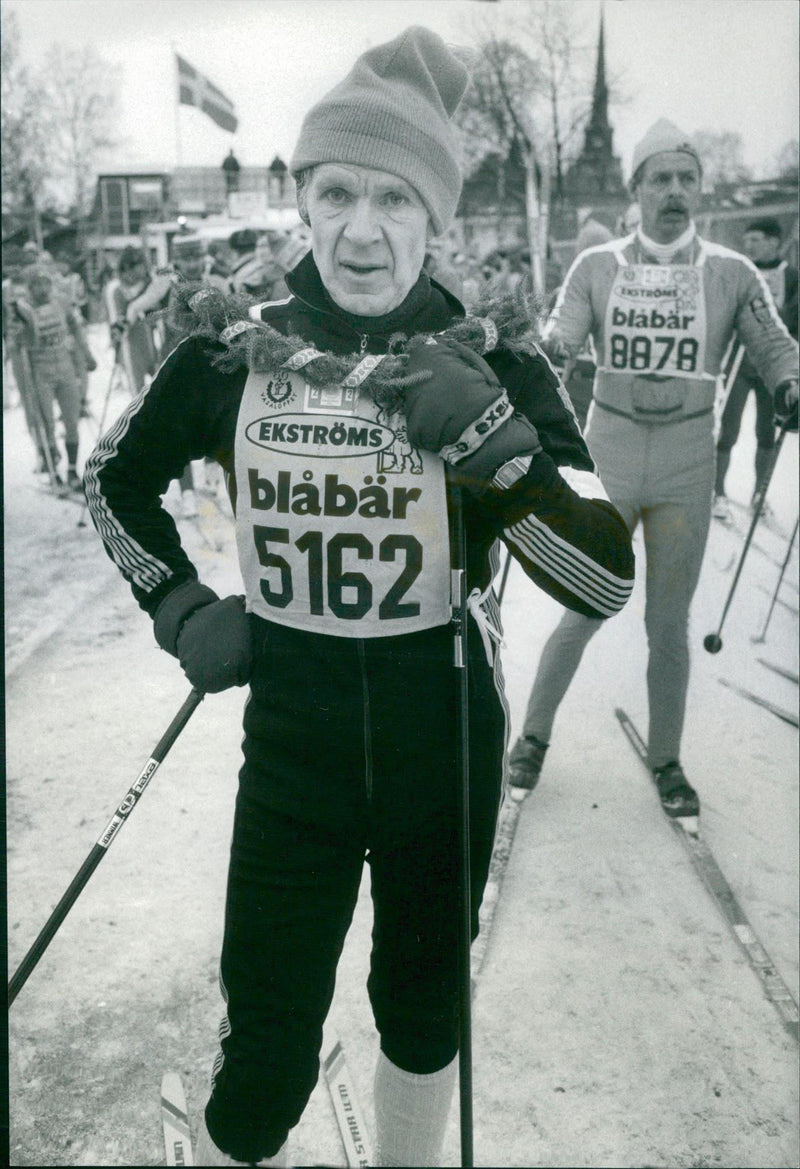 Eivin Nolåkers, Vasaloppet 1983 - Vintage Photograph