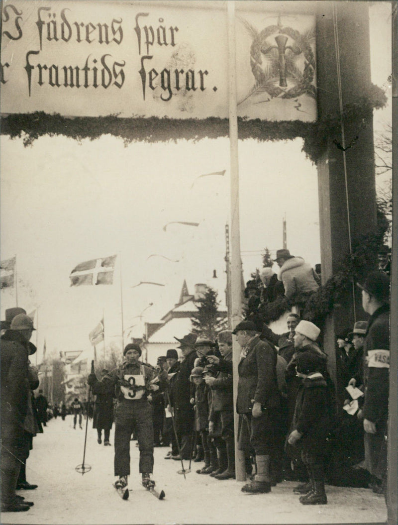 Anders Persson Vasaloppet 1929 - Vintage Photograph