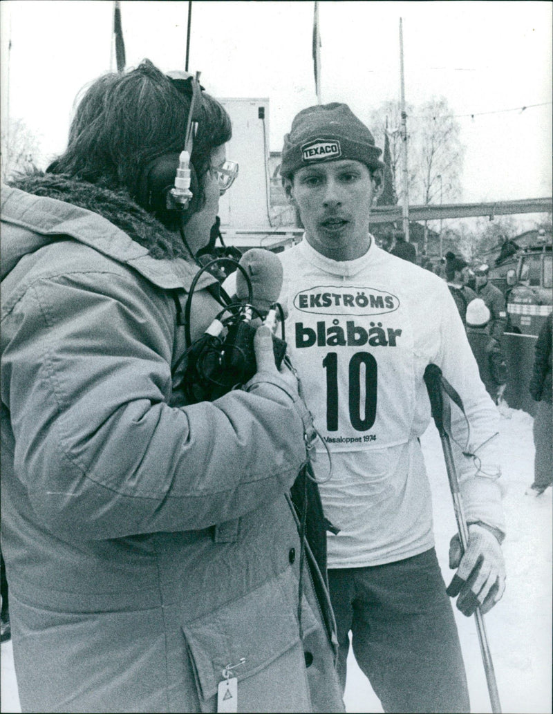 Vasaloppet 1974 - Vintage Photograph