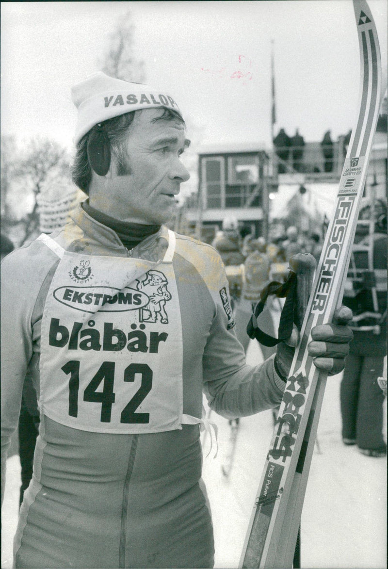 Bengt Eriksson. Vasaloppet 1983 - Vintage Photograph