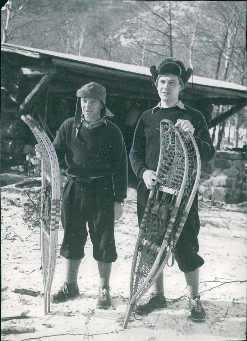 Arthur Herrdin & Gunnar Eriksson - Vintage Photograph