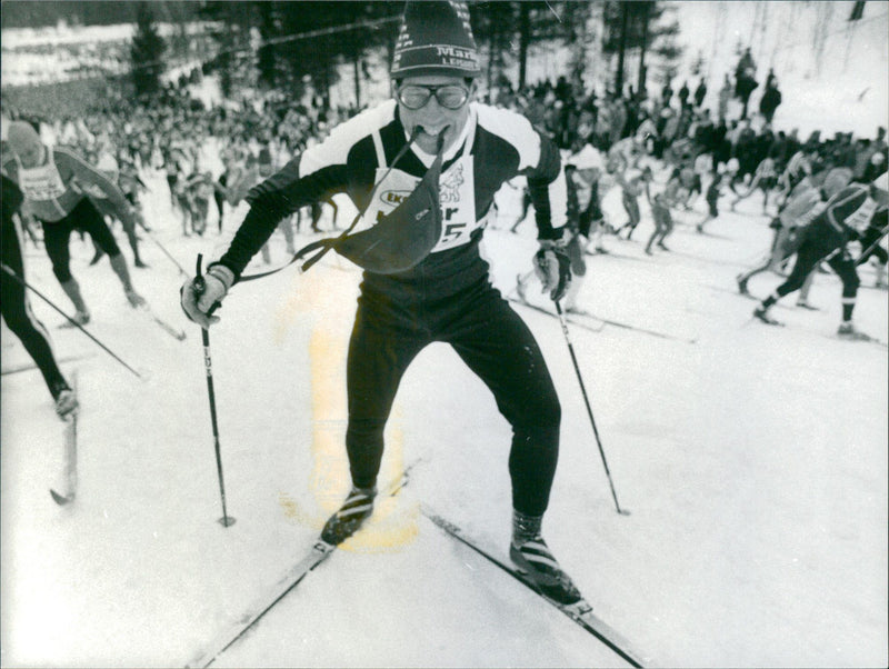 Vasaloppet 1982 - Vintage Photograph