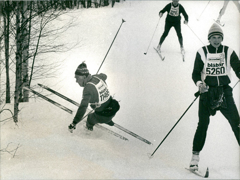 Vasaloppet 1982 - Vintage Photograph