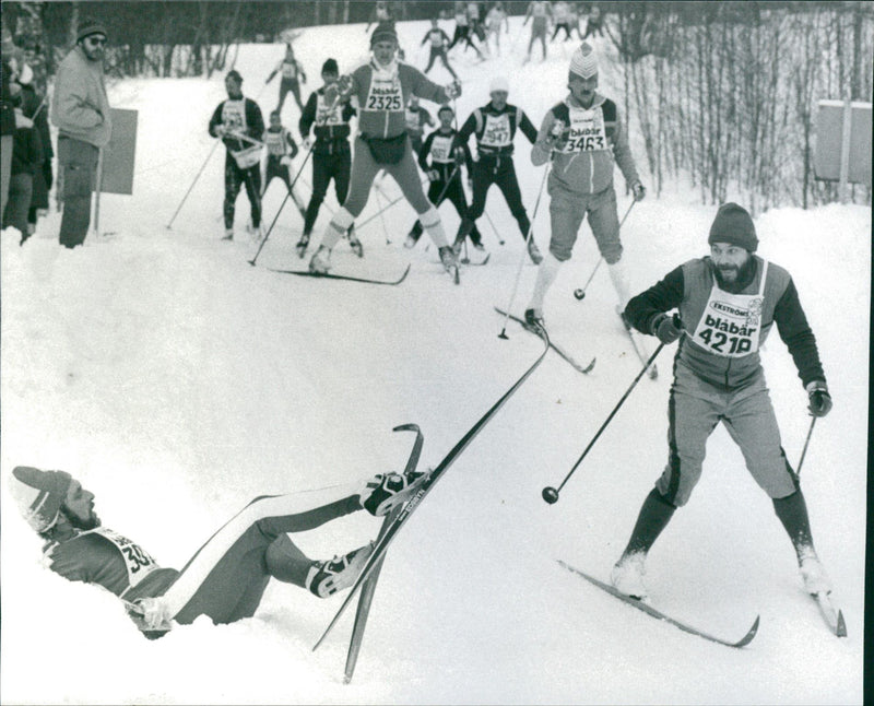 Vasaloppet 1982 - Vintage Photograph