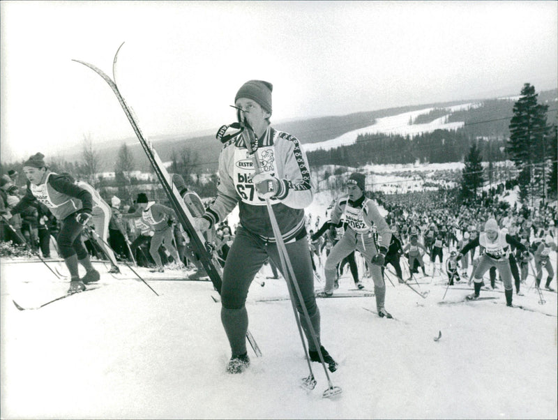 Vasaloppet 1982 - Vintage Photograph